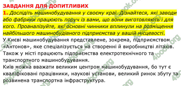 ГДЗ Зошит Географія 9 клас Довгань НУШ