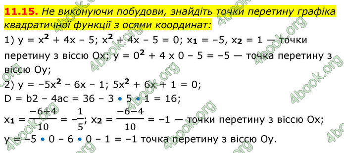 ГДЗ Алгебра 9 клас Істер НУШ