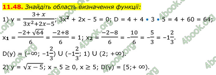 ГДЗ Алгебра 9 клас Істер НУШ