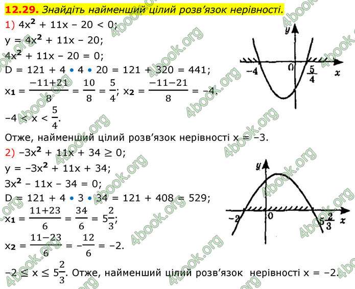 ГДЗ Алгебра 9 клас Істер НУШ
