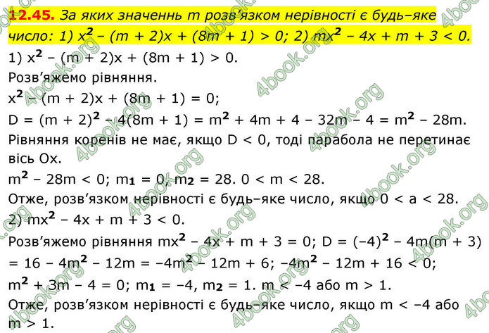 ГДЗ Алгебра 9 клас Істер НУШ