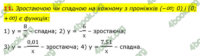 ГДЗ Алгебра 9 клас Істер НУШ