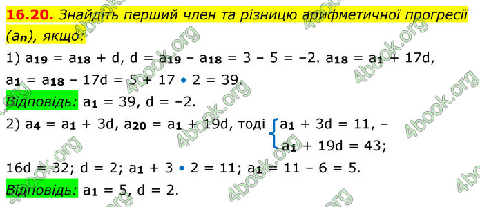 ГДЗ Алгебра 9 клас Істер НУШ