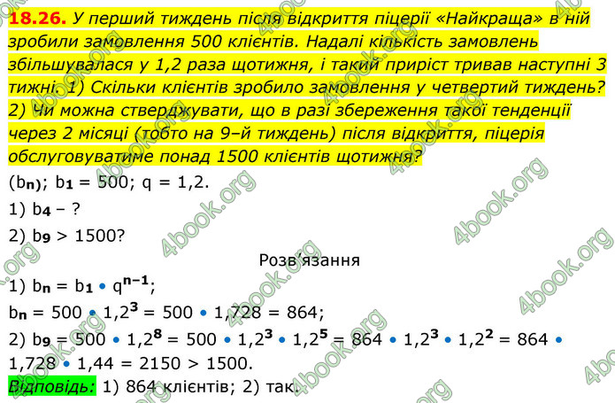 ГДЗ Алгебра 9 клас Істер НУШ