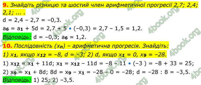 ГДЗ Алгебра 9 клас Істер НУШ