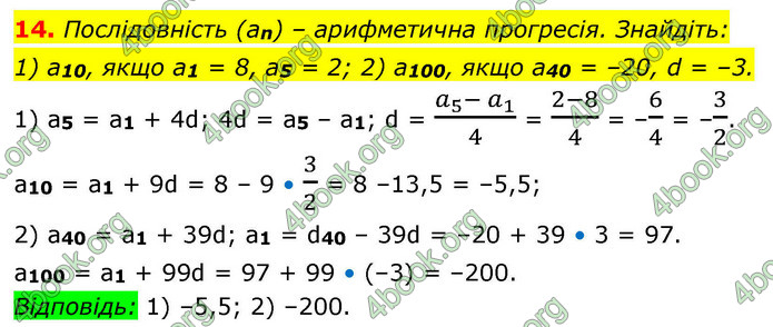ГДЗ Алгебра 9 клас Істер НУШ