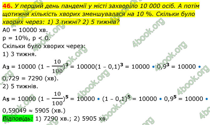 ГДЗ Алгебра 9 клас Істер НУШ