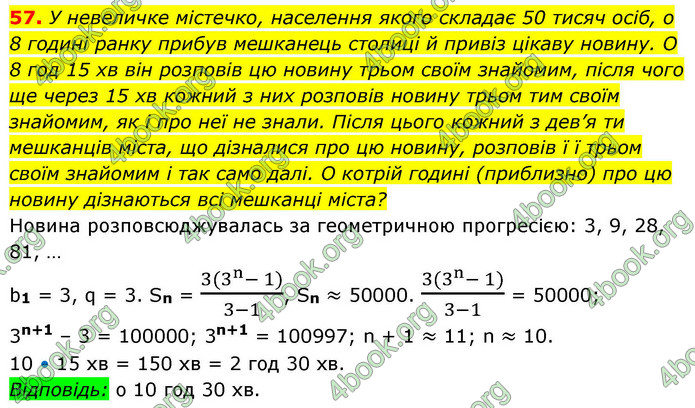 ГДЗ Алгебра 9 клас Істер НУШ