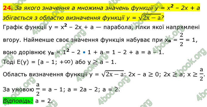ГДЗ Алгебра 9 клас Істер НУШ
