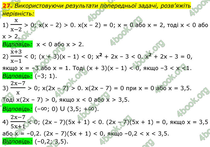 ГДЗ Алгебра 9 клас Істер НУШ