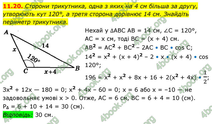 ГДЗ Геометрія 9 клас Істер НУШ