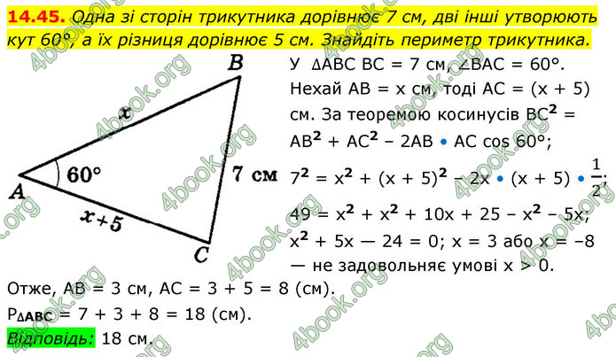 ГДЗ Геометрія 9 клас Істер НУШ