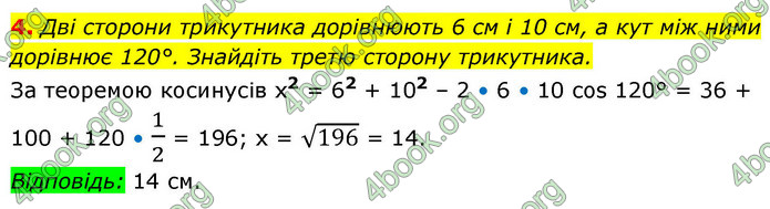 ГДЗ Геометрія 9 клас Істер НУШ