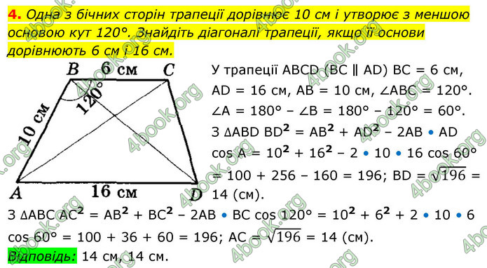 ГДЗ Геометрія 9 клас Істер НУШ