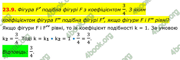 ГДЗ Геометрія 9 клас Істер НУШ