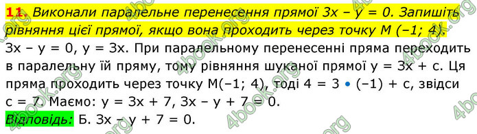 ГДЗ Геометрія 9 клас Істер НУШ