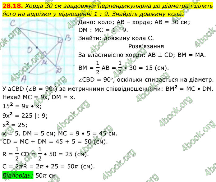 ГДЗ Геометрія 9 клас Істер НУШ