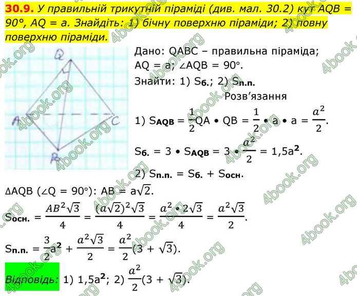ГДЗ Геометрія 9 клас Істер НУШ