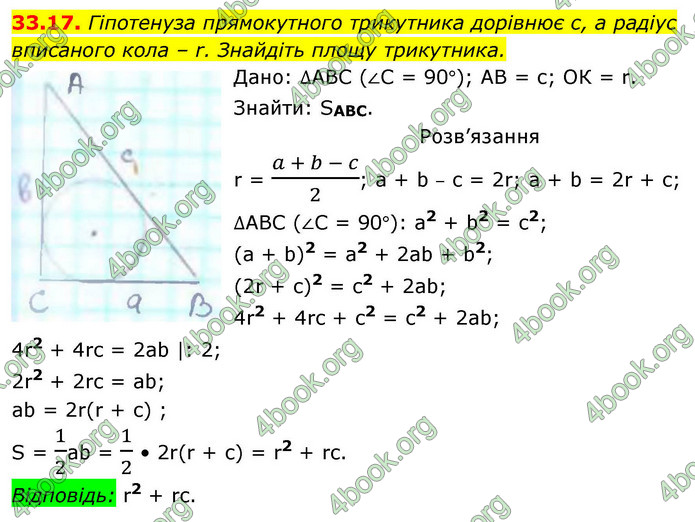 ГДЗ Геометрія 9 клас Істер НУШ