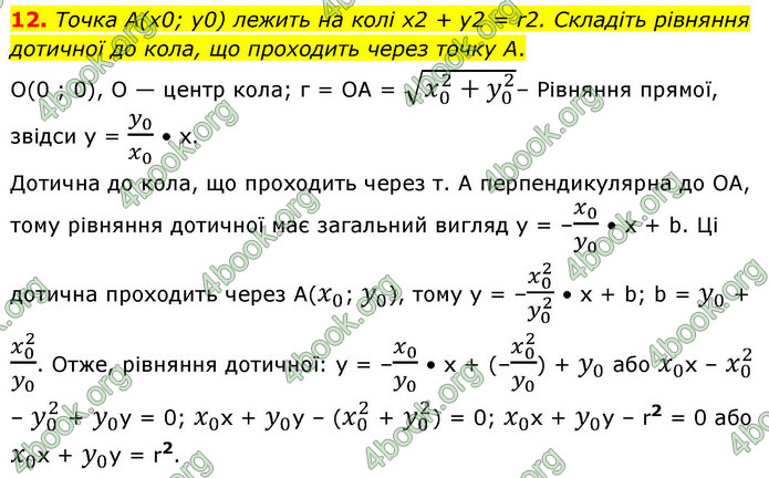 ГДЗ Геометрія 9 клас Істер НУШ