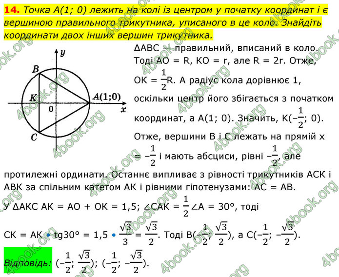ГДЗ Геометрія 9 клас Істер НУШ