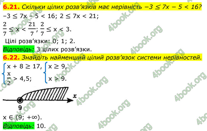ГДЗ Алгебра 9 клас Мерзляк НУШ