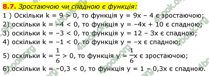 ГДЗ Алгебра 9 клас Мерзляк НУШ