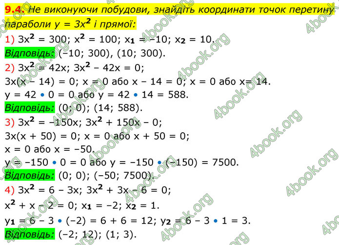 ГДЗ Алгебра 9 клас Мерзляк НУШ