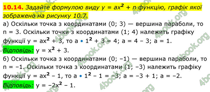 ГДЗ Алгебра 9 клас Мерзляк НУШ