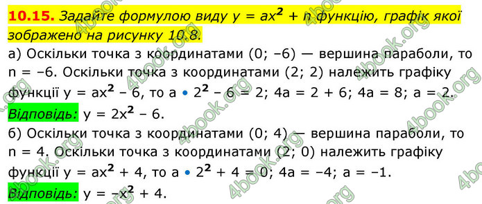 ГДЗ Алгебра 9 клас Мерзляк НУШ