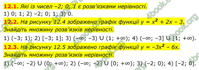 ГДЗ Алгебра 9 клас Мерзляк НУШ