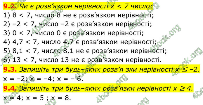 ГДЗ Математика 9 клас Істер НУШ (1 частина)