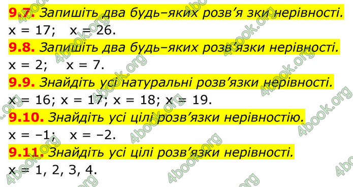 ГДЗ Математика 9 клас Істер НУШ (1 частина)