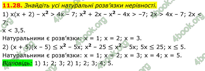 ГДЗ Математика 9 клас Істер НУШ (1 частина)