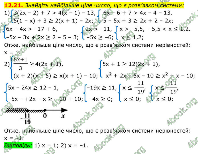 ГДЗ Математика 9 клас Істер НУШ (1 частина)