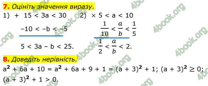 ГДЗ Математика 9 клас Істер НУШ (1 частина)
