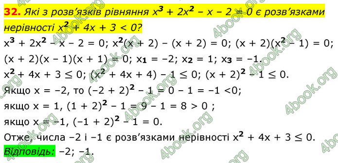 ГДЗ Математика 9 клас Істер НУШ (1 частина)