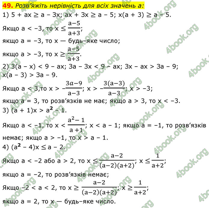 ГДЗ Математика 9 клас Істер НУШ (1 частина)