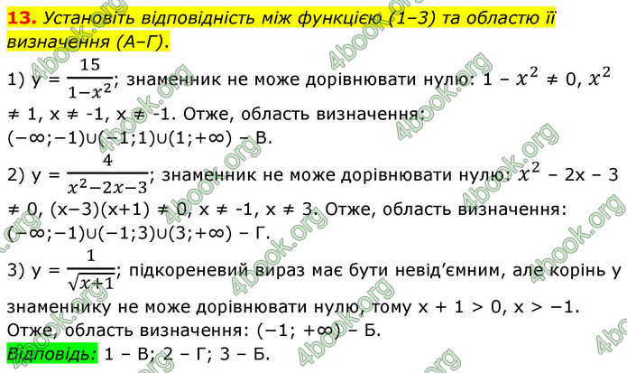 ГДЗ Математика 9 клас Істер НУШ (1 частина)