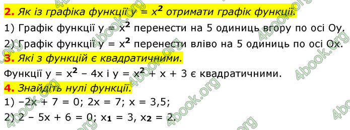 ГДЗ Математика 9 клас Істер НУШ (1 частина)