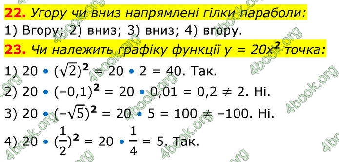 ГДЗ Математика 9 клас Істер НУШ (1 частина)