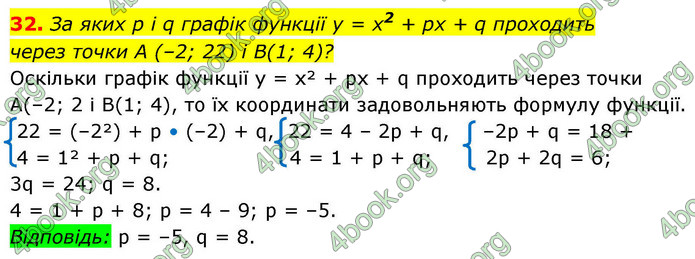 ГДЗ Математика 9 клас Істер НУШ (1 частина)