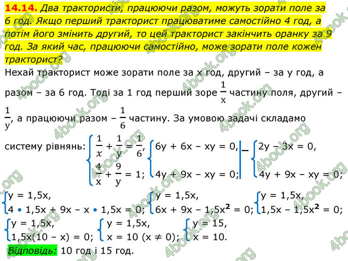 ГДЗ Алгебра 9 клас Мерзляк НУШ
