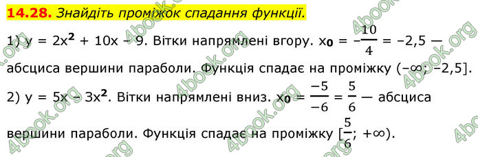 ГДЗ Алгебра 9 клас Мерзляк НУШ