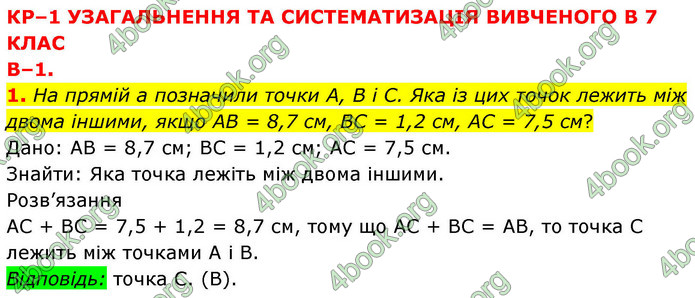 ГДЗ Зошит геометрія 8 клас Тарасенкова
