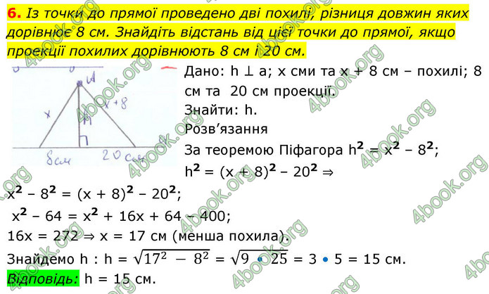 ГДЗ Зошит геометрія 8 клас Тарасенкова