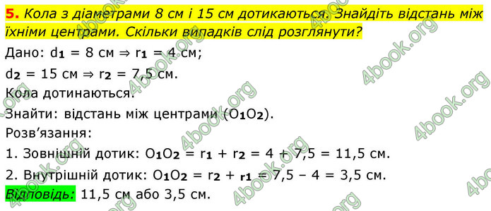 ГДЗ Зошит геометрія 8 клас Тарасенкова