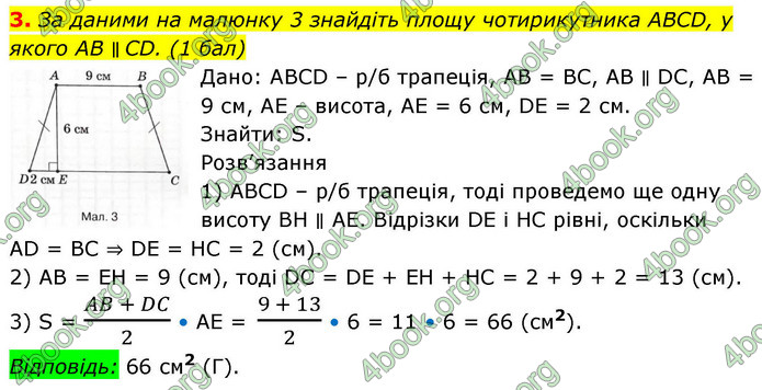 ГДЗ Зошит геометрія 8 клас Тарасенкова