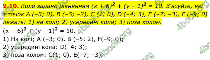 ГДЗ Геометрія 9 клас Мерзляк НУШ