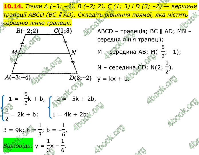 ГДЗ Геометрія 9 клас Мерзляк НУШ